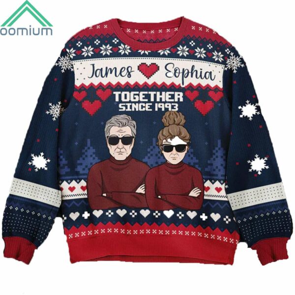 Still Together Since Personalized Ugly Sweater