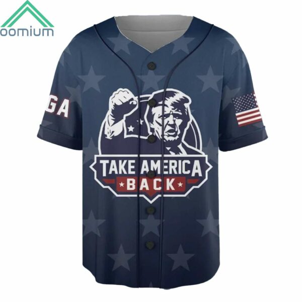 Take America Back Trump 47 Baseball Jersey