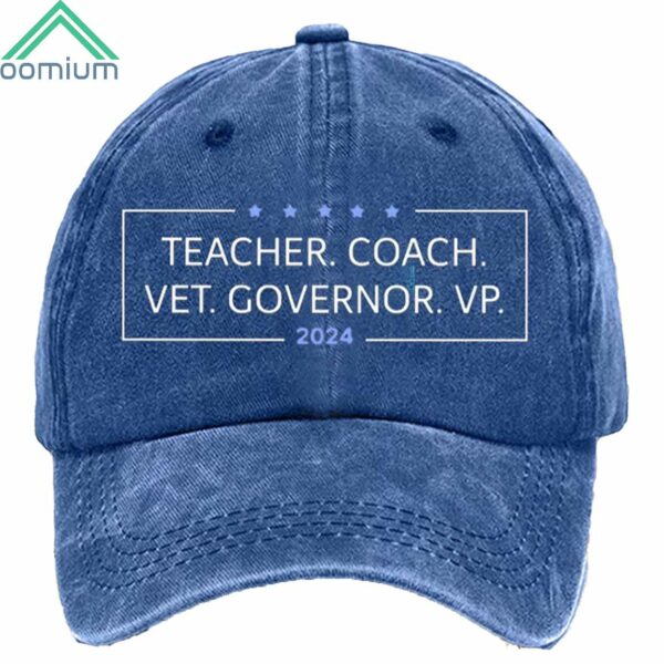 Teacher Coach Vet Governor Vp 2024 Hat