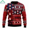 Texas Red Ugly Christmas Sweater