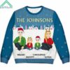 The Johnsons Personalized Ugly Sweater