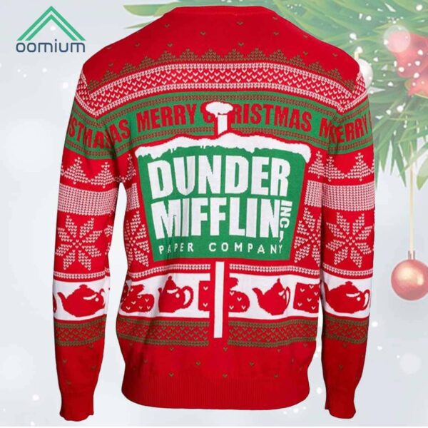 The Office Dunder Mifflin Ugly Christmas Sweater 1