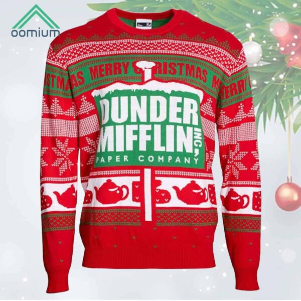 The Office Dunder Mifflin Ugly Christmas Sweater