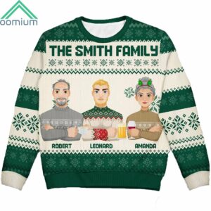 The Smith Family Personalized Ugly Christmas Sweater