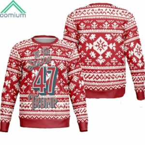 Tis The Season 47 Trump Christmas Ugly Sweater