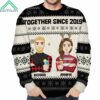 Together Since Year Personalized Ugly Sweater