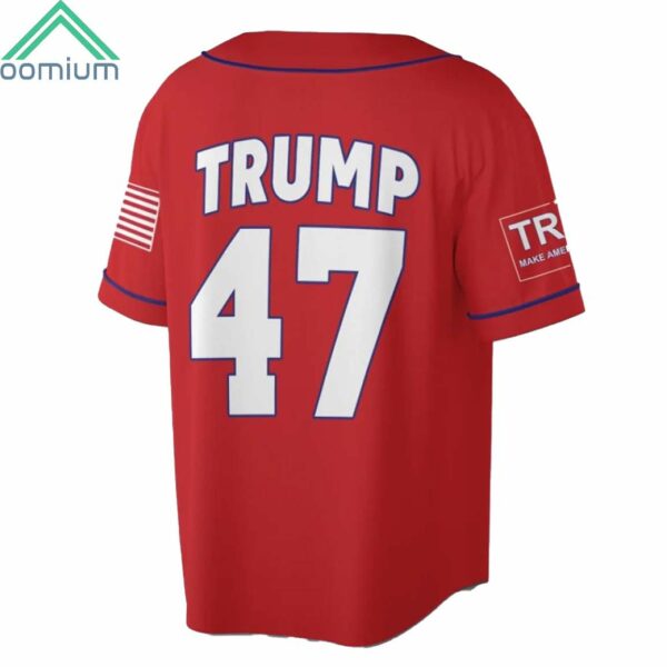 Trump MAGA 47 Baseball Jersey