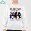 We Are Not Going Back Harris Waltz 2024 Shirt