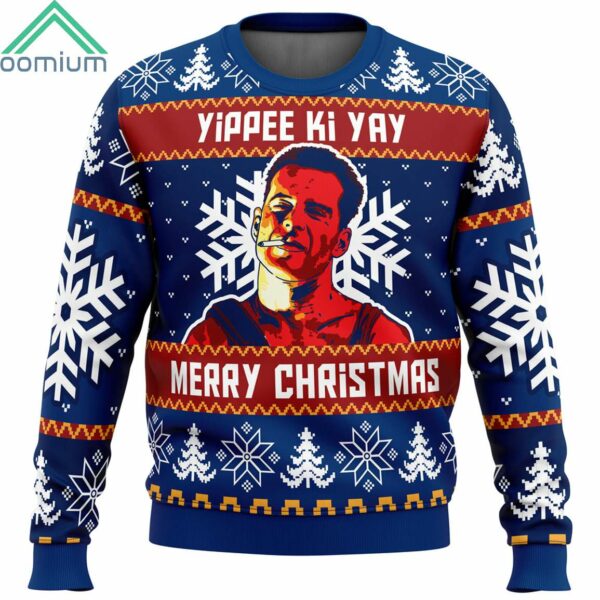 Yippee Ki Yay Merry Christmas Ugly Christmas Sweater