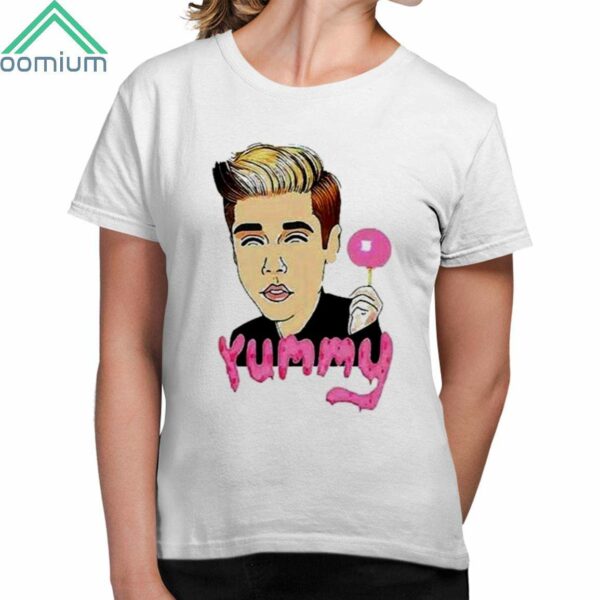 Yummy Justin Bieber Lolipop Shirt