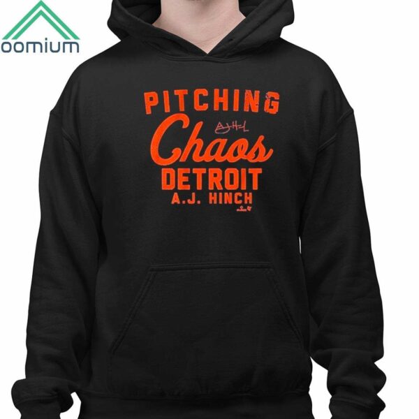 AJ Hinch Pitching Chaos Detroit Shirt