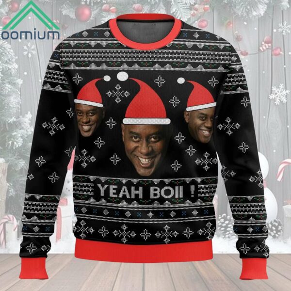 Ainsley Harriot Meme Yeah Boi Christmas Ugly Sweater