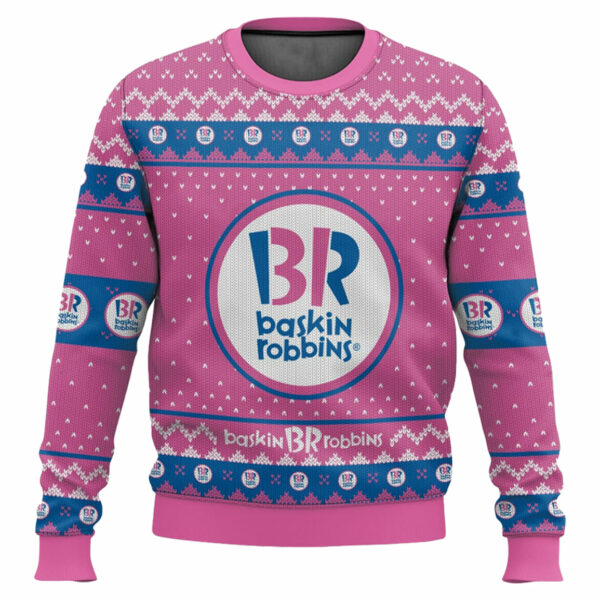 Baskin Robbins Christmas Ugly Sweater 1