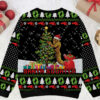 Bigfoot Santa Squatch Christmas Ugly Sweater 1