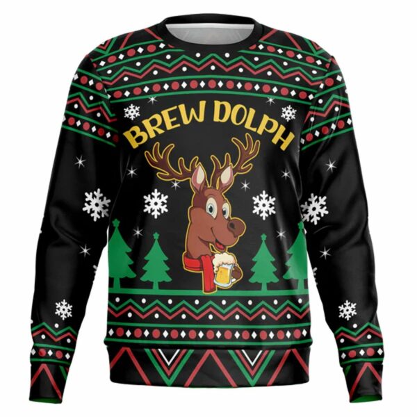 Brewdolph Ugly Christmas Sweater