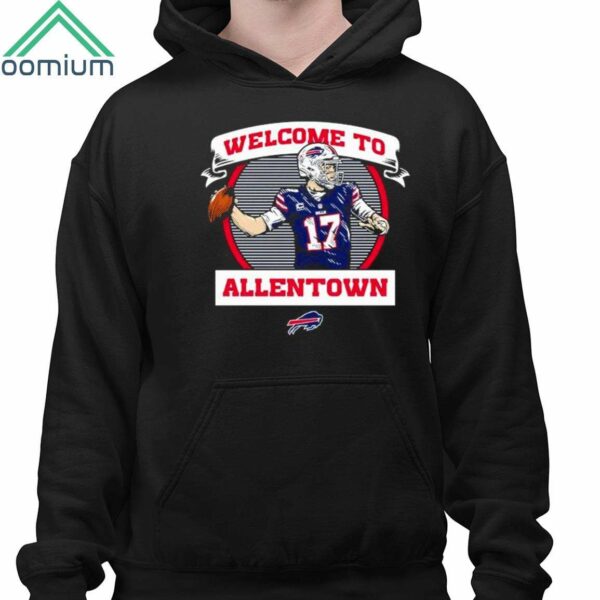 Buffalo Bills Josh Allen Welcome To Allentown Shirt