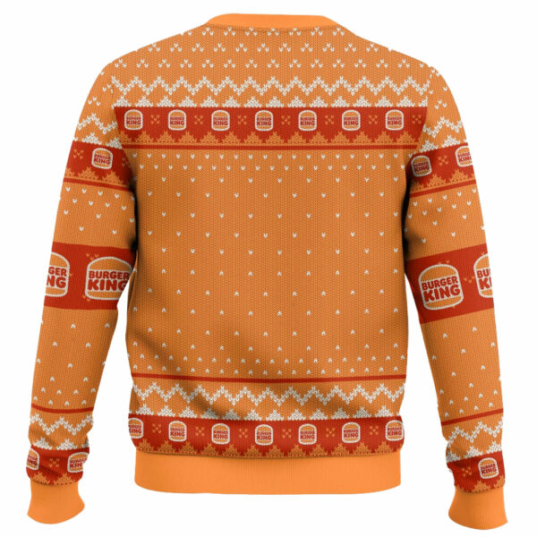 Burger King Christmas Ugly Sweater 1