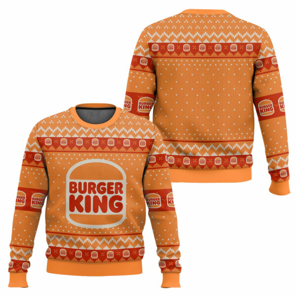 Burger King Christmas Ugly Sweater 2