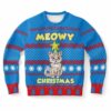 Cat Meowy Christmas Ugly Christmas Sweater