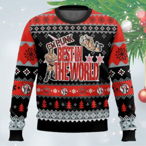 Cm Punk Best In The World Ugly Sweater