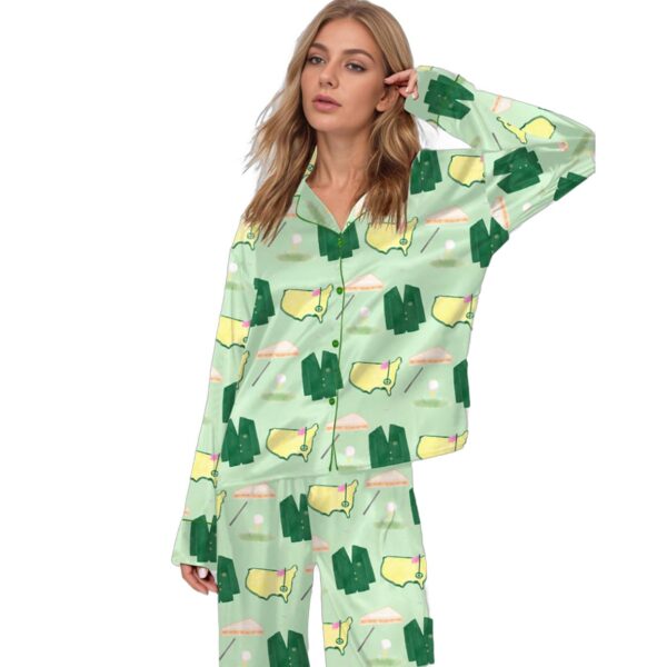 Coat And Sport Graphic Pajama Set 3