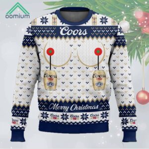 Coors Banquet Titties Funny Ugly Sweater