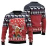 Cute Moose Merry Christmoose Ugly Christmas Sweater