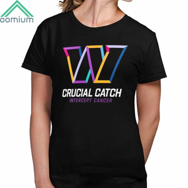 Dan Quinn Washington Commanders Crucial Catch Intercept Cancer Shirt