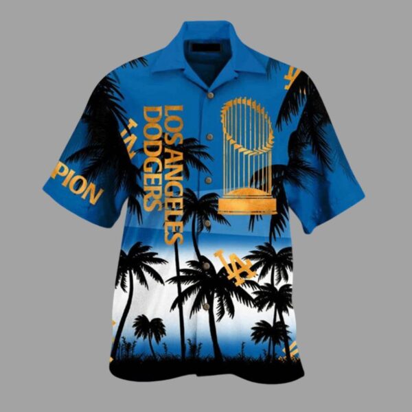 Dodgers 2024 World Series Champions Hawaiian Shirt 1