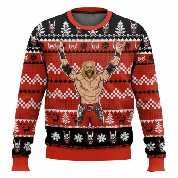 Edge Adam Copeland Ugly Christmas Sweater