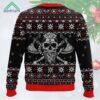 Fa La La Valhalla Viking Skull Ugly Sweater 1