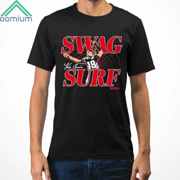 Falcons Kirk Cousins Swag Surf Shirt