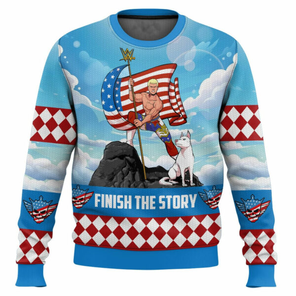 Finish The Story Cody Rhodes Ugly Sweater 1