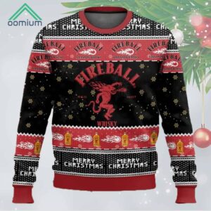 Fireball Ugly Christmas Sweater