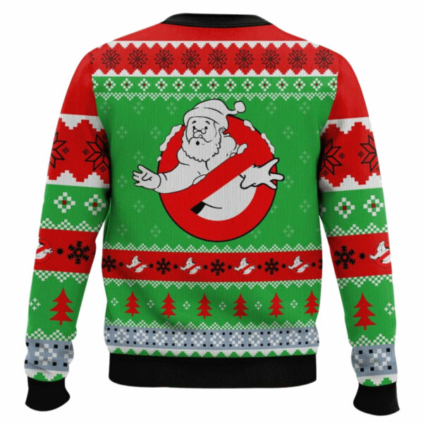 Ghostbusters Snowbusters Christmas Ugly Sweater 2