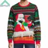 Holiday Time Mens Santa Ugly Christmas Sweater