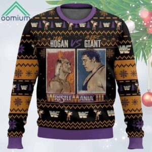 Hulk Hogan vs Andre The Giant Ugly Sweater