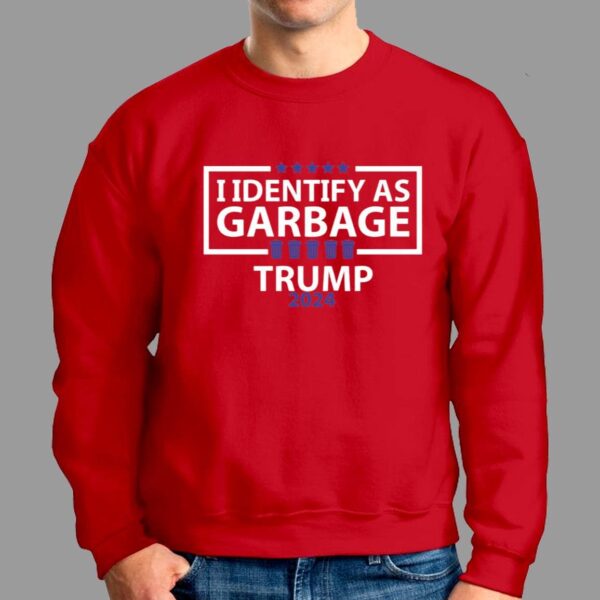 I Identify As Garbage Trump 2024 Shirt