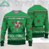 Its Not Going To Lick Itself Ugly Christmas Sweater