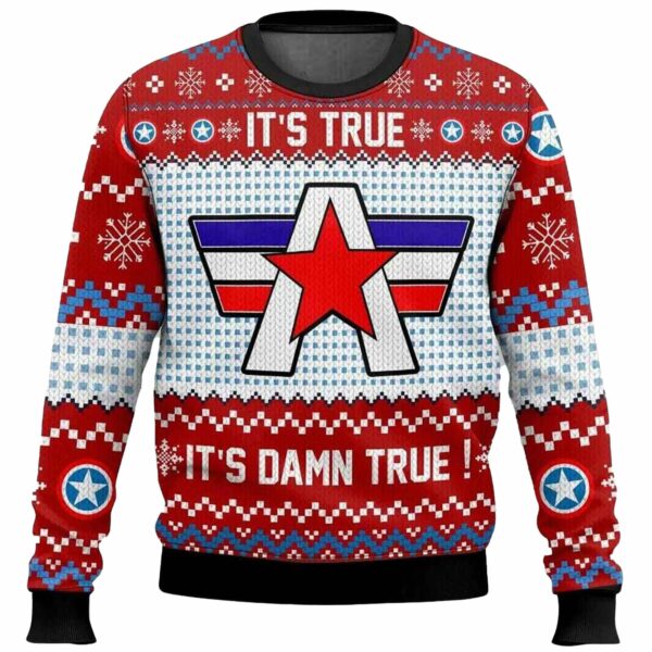 Its True Its Damn True Kurt Angle Ugly Christmas Sweater