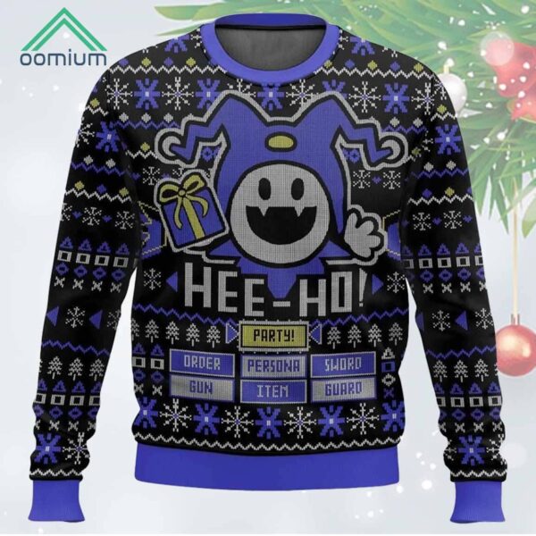 Jack Frost Video Game Christmas Ugly Sweater 1