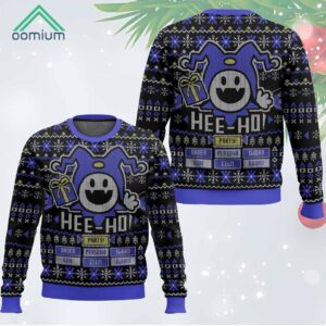 Jack Frost Video Game Christmas Ugly Sweater