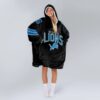 Jared Goff Detroit Football Hoodie Blanket 2