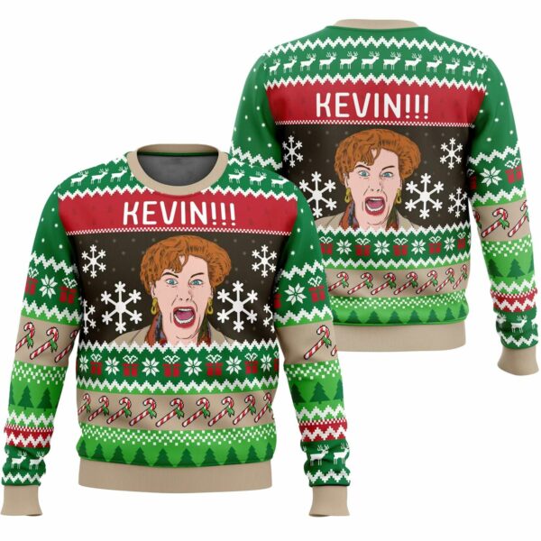 Kevin Home Alone Ugly Christmas Sweater