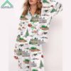 Lampoons Christmas Satin Pajama Set