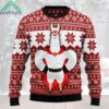 Llama Superhero Christmas Ugly Christmas Sweater