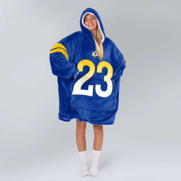 Los Angeles Football 23 Unisex Blanket Hoodie 2