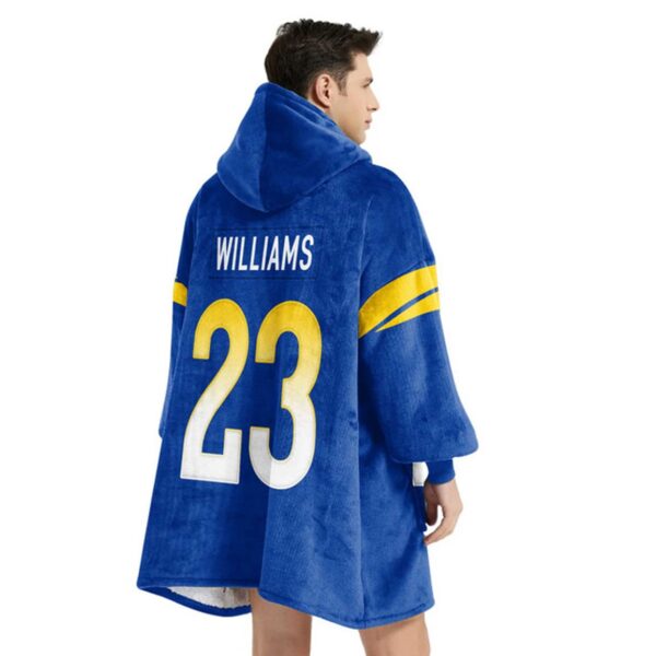 Los Angeles Football 23 Unisex Blanket Hoodie 3