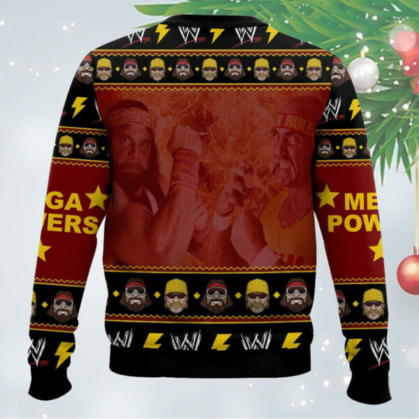 Mancho Hogan Macho Man And Hulk Hogan Ugly Sweater 1