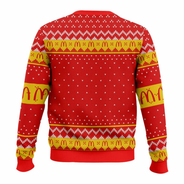 McDonalds Christmas Ugly Sweater 2